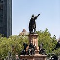 MEX CDMX MexicoCity 2019MAR30 ColumbusMonument 001  The   El Monumento a Cristóbal Colón de la Ciudad de México   ( Christopher Columbus monument ) was dedicated in 1877 and depicts   Columbus   lifting his hand to the horizon, in the direction of the city centre. : - DATE, - PLACES, - TRIPS, 10's, 2019, 2019 - Taco's & Toucan's, Americas, Central, Ciudad de México, Day, March, Mexico, Mexico City, Month, North America, Saturday, Year
